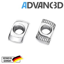 50x Hammermutter Nut 6 B-Typ M4 (EU20) z.B. für Aluprofil Hutschiene Nutenstein