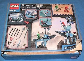 LEGO 8801 Knights Kingdom ATTACK BARGE 100% Complete