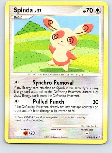 Pokémon TCG Supreme Victors Spinda 46/147 EX B2D1