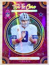 Tony Romo /25 💎💎 2024 Panini Photogenic - For the Cure ❤️ Cowboys
