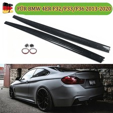 Sport-Performance Seitenschweller Ansatz Carbon Look f�r BMW F32 F33 M-Paket 13+