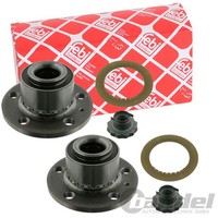 2X Febi Radlagersatz Vorne FüR Audi A1 A2 VW Polo Skoda Fabia I II III Roomster