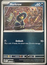 Murkrow 057/094 Me02: Fiamme Fantastiche Reverse Holo - Carta Pokémon