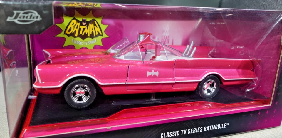 Jada Toys Pink Slips Classic TV Series Batmobile 1/24 - Image 3 of 3