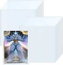 Guirnd 48P Top Loaders for Cards, 3" x 4" Card Cases Sports Clear 