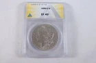 NobleSpirit Morgan SILVER Dollar 1886-O ANACS XF 40