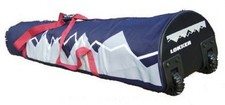 LOKKER Double Wheelie Ski Bag- Up to 2 pairs of skis  poles  all your gear