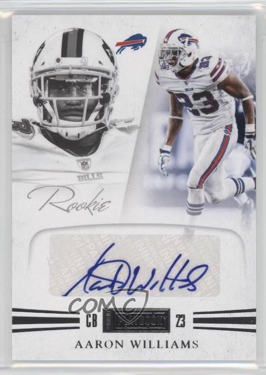 2011 Panini Playbook Rookie 148/299 Aaron Williams #51 Auto 4e8