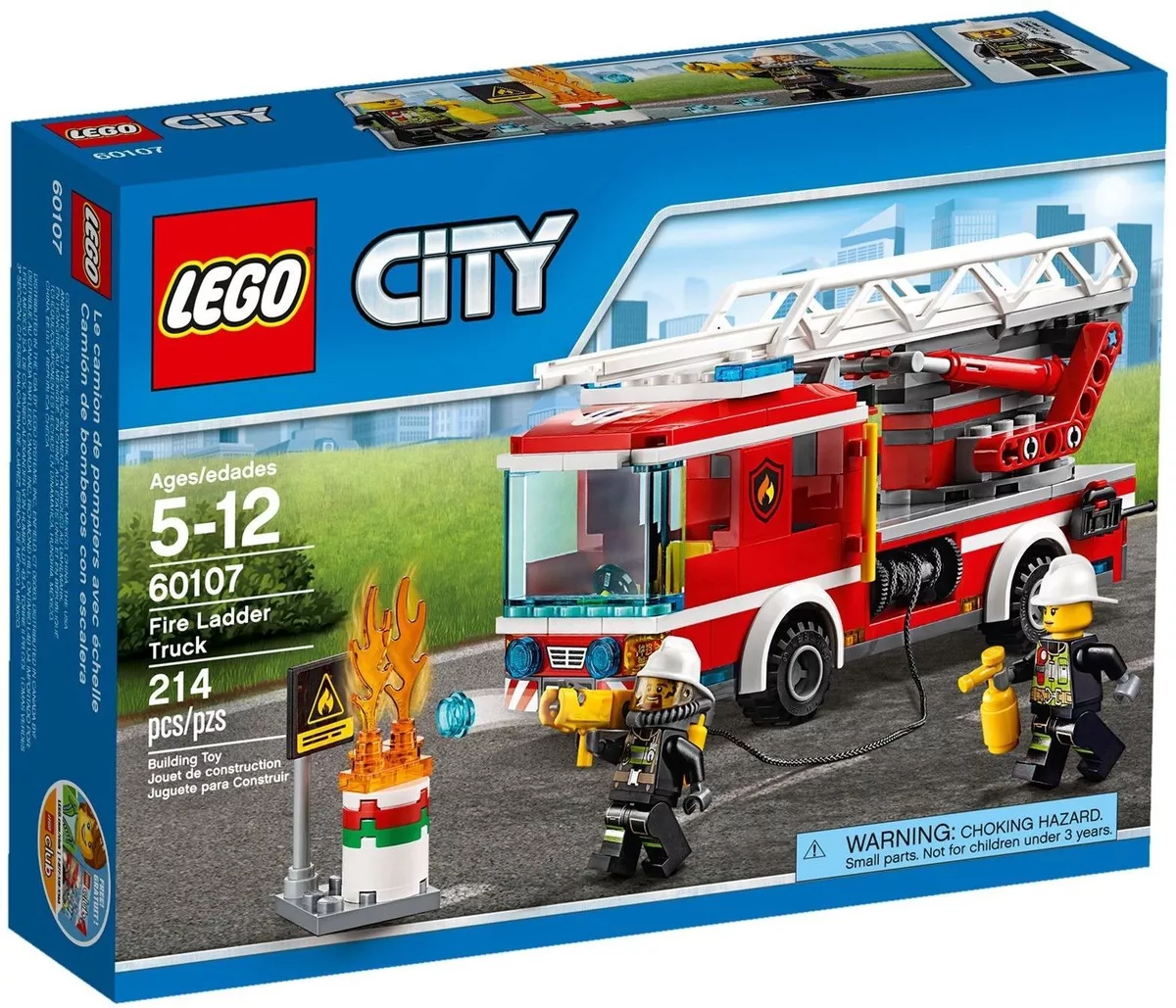 Big lego best sale fire truck