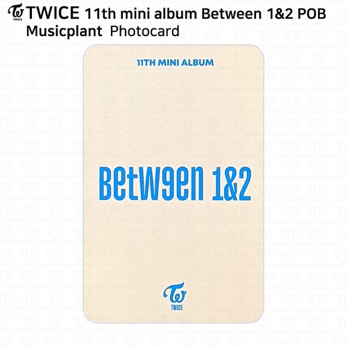 TWICE 11th Mini Album Between 1&2 POB Photocard Soundwave MP Aladin Withmuu - 第 32/56 張圖片