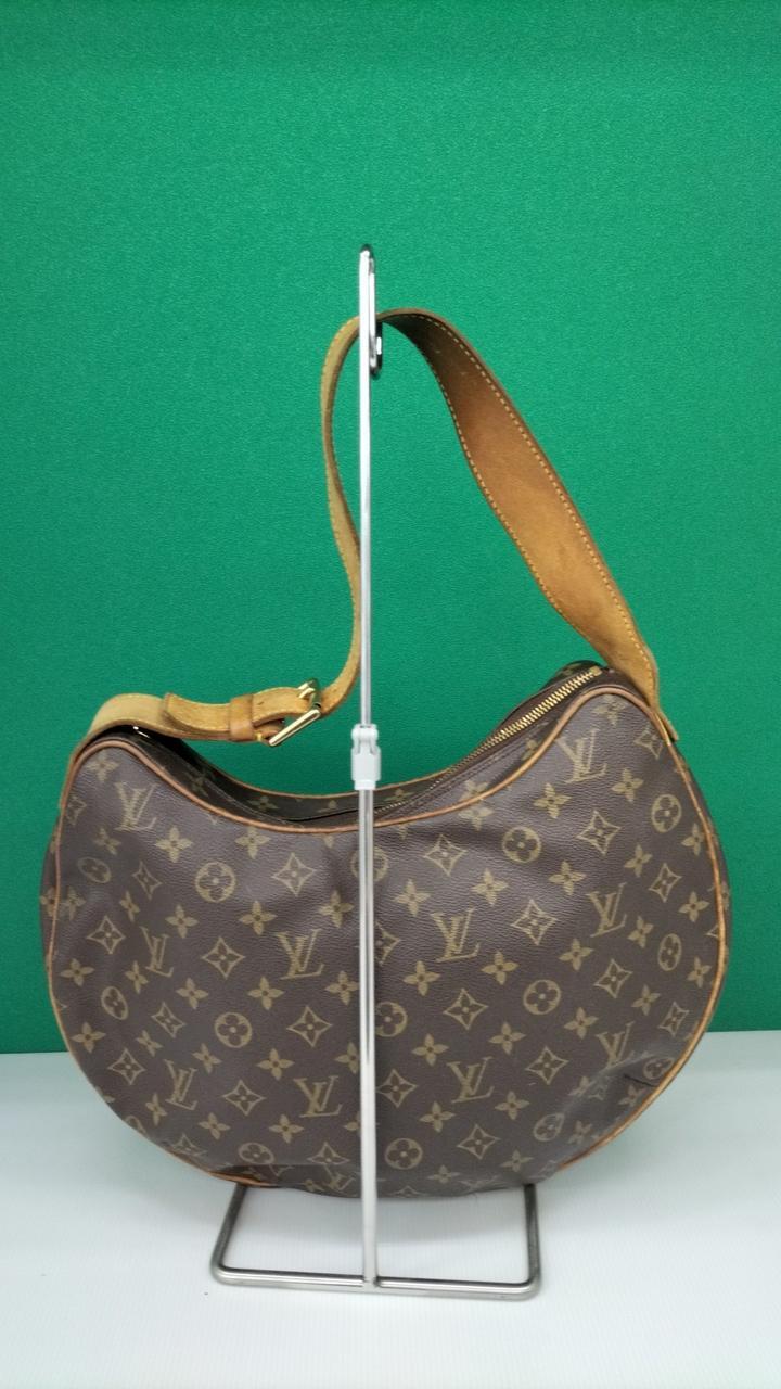 LOUIS VUITTON M51511 Croissant GM Shoulder Bag Monogram Brown Used 
