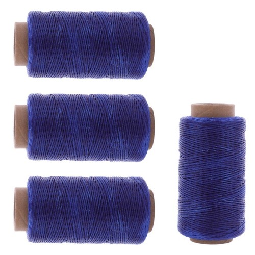 Leather Sewing Thread 4 Spools of Polyester Waxed Thread 164 Yard Per Spool - Picture 20 of 28