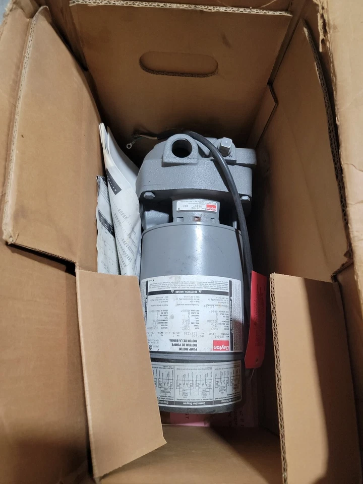 Dayton 1D878 1D878E Shallow Well Jet Pump 1.5hp 1 Phase 115/230 - Image 2 of 4