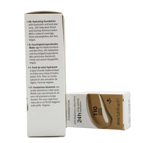 2x Essence Pretty Natural Hydrating Foundation 110 Cool Beige 30ml - NEU OVP - Bild 2 von 2