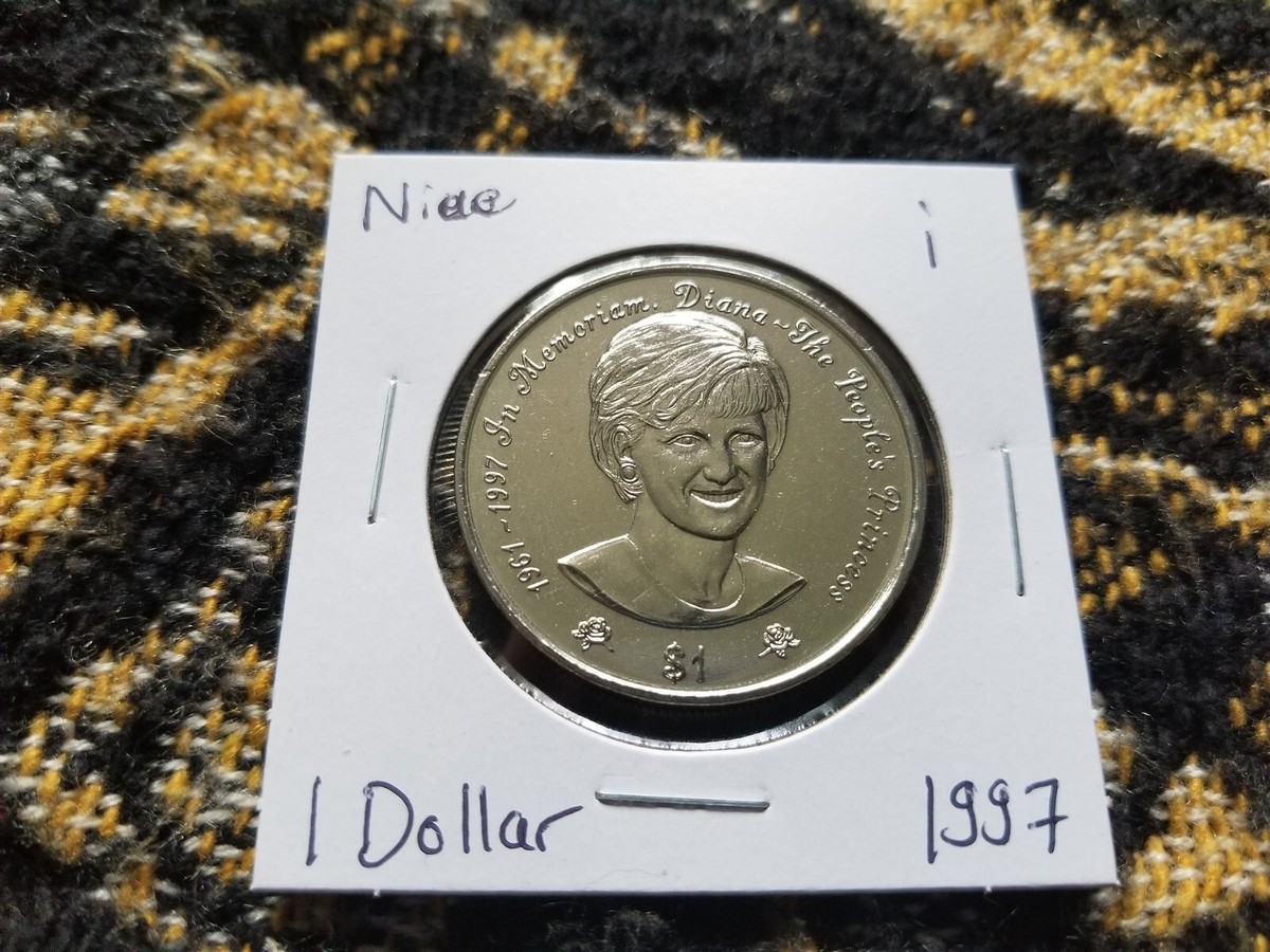 Niue 1 Dollar 1997 Cu-Ni - Princess Diana In Memoriam - i Tariff Incl | eBay