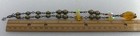 Vintage Amber Glass Bead Choker Necklace  — photo 6