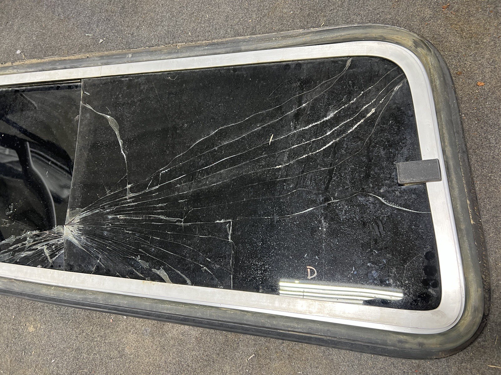 7391 Chevy Full Size K5 Blazer Hard Top Sliding Side Wing Window