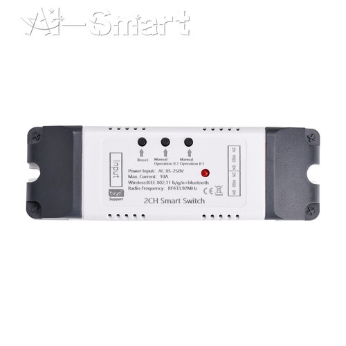 Modulo switch intelligente RF 2 canali Wifi telecomando modulo interruttore relè interruttore 433 MHz - Foto 10 di 27