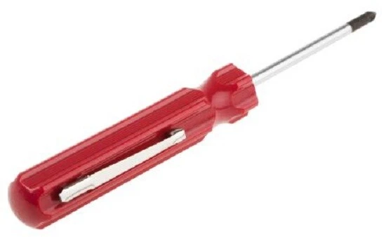 RS Pro POCKET SCREWDRIVER SET 2Pcs 1 8 Slotted Parallel PZ1