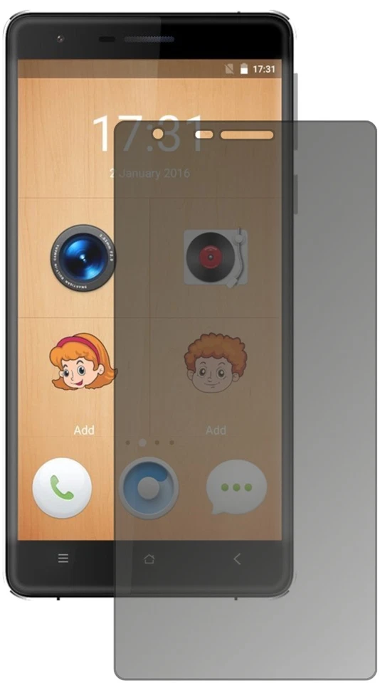 Protector de Pantalla para Oukitel K4000 Lite Filtro de Privacidad Protección 4 Vías dipos Foto 2 de 4