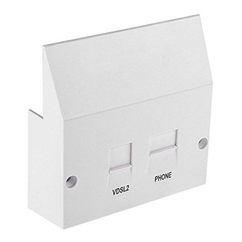 BT OPENREACH TYPE NTE5 MASTER PHONE SOCKET AND VDSL2/ADSL FACEPLATE FILTER KIT A - Photo 4/6