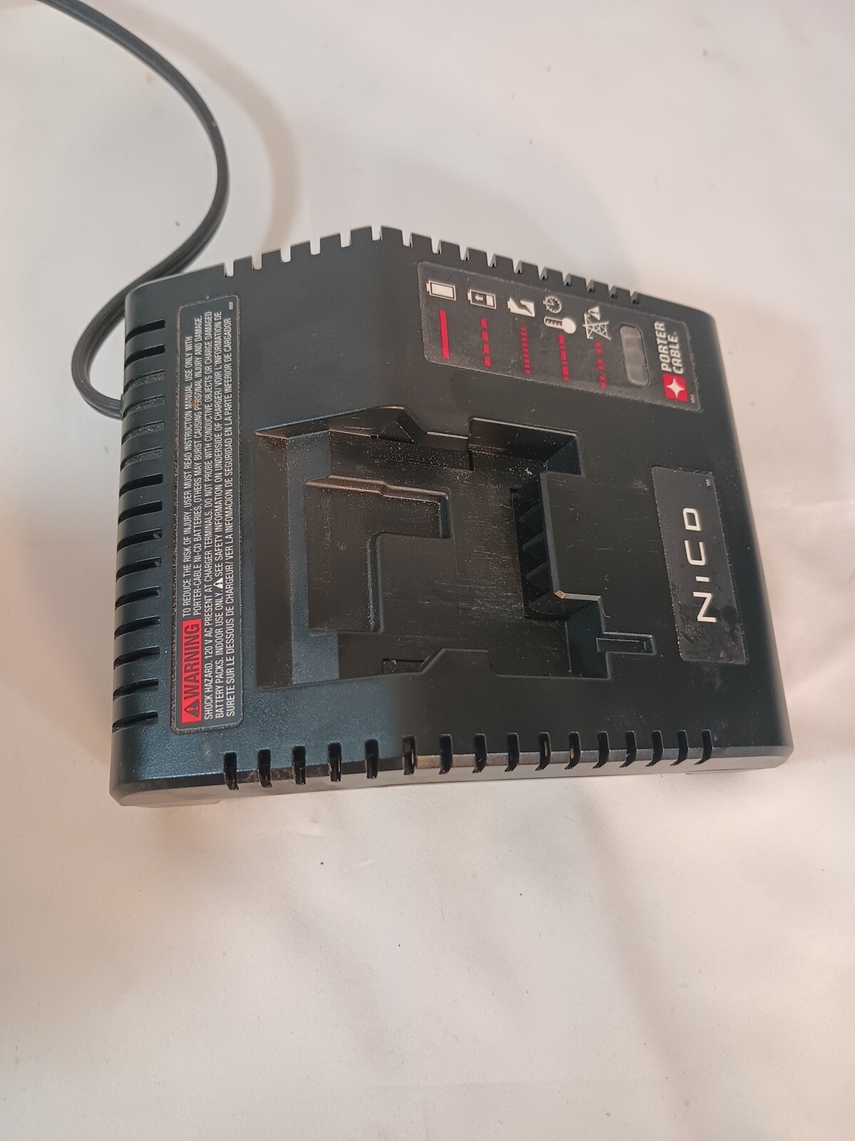 Porter Cable Battery Charger PCMVC TYPE 1 NiCad 9.6 18V Tested Works eBay