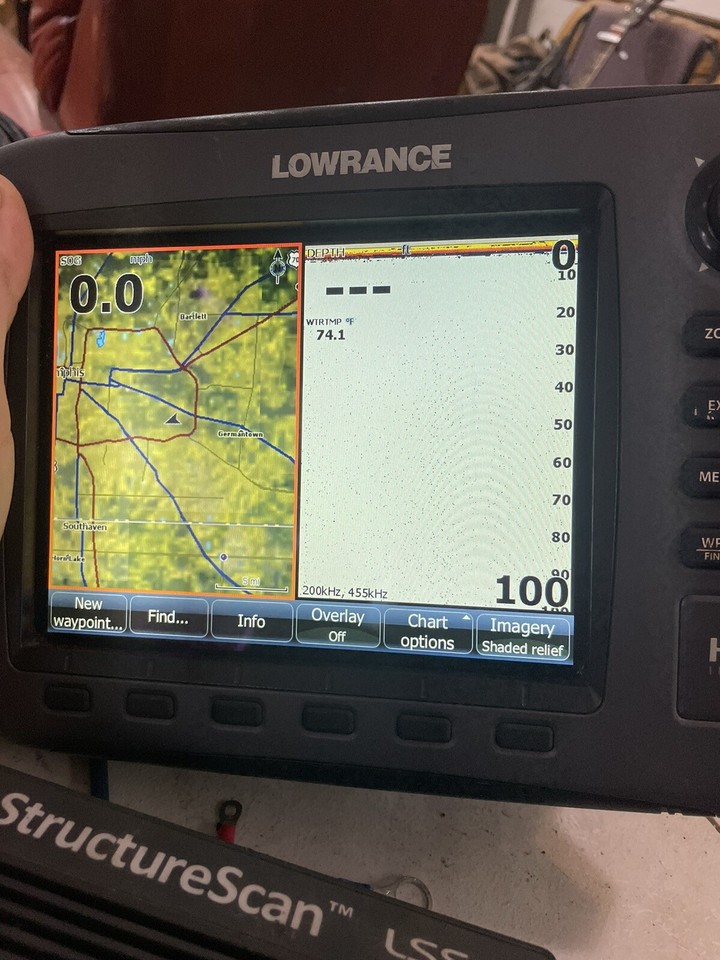Lowrance HDS 8 INSIGHT GEN 2 Insight Depth Fish Finder READ DESCRIPTION