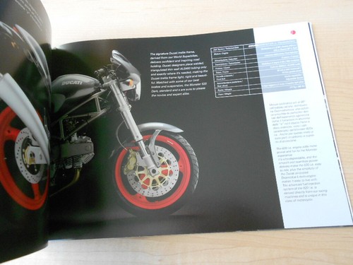 2003 Ducati Monster Motorcycle Dealer Sales Brochure Original Info Specs - Picture 7 of 10
