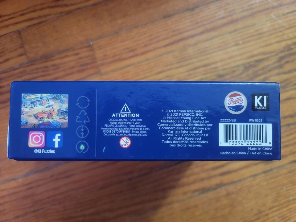 Rompecabezas Rocket Car del artista Michael Young Pepsi-Cola 1000 piezas Foto 3 de 3