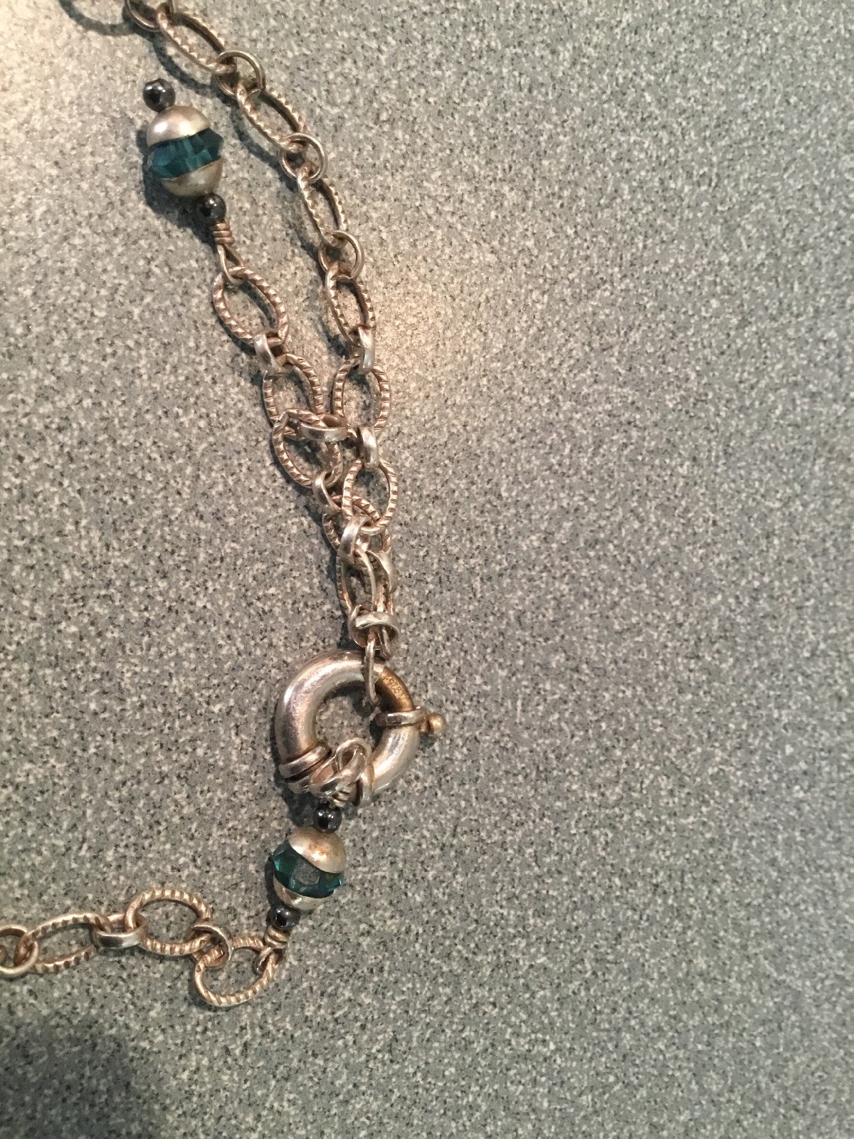 STERLING SILVER  Statement LARGE Necklace /earrin… - image 5