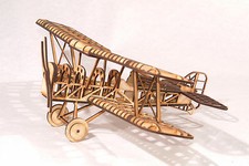 SE5a World War 1 Biplane Laser Cut Model Kit