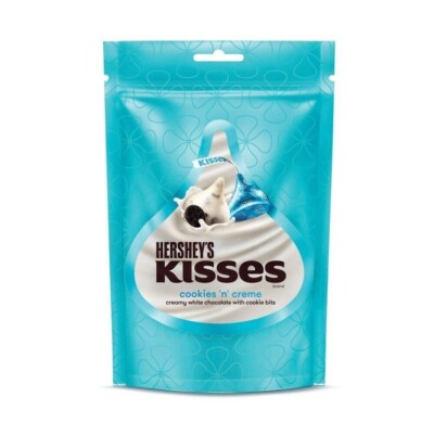 3X Hershey's Kisses Cookies & Creme Chocolate, 33,6 g Stück KOSTENLOSER VERSAND
