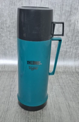 Thermos Limited Vogue 0.45 litre green made in England  Vintage - A nettoyer - Photo 1/4