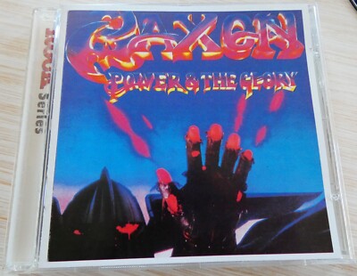 CD ALBUM THE POWER AND THE GLORY SAXON 8 TITEL 1983