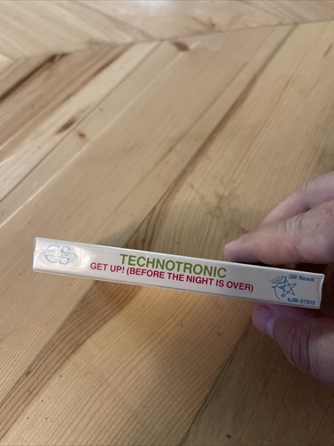 Sealed Technotronic Get Up! Before The Night Is Over Cassette Single 1990 - Picture 2 of 5