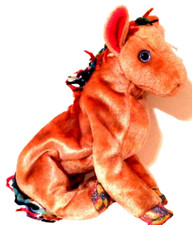 TY ZODIAC BEANIE BABY 2000 COLLECTIBLE 4324   Zodiac Horse   RETIRED