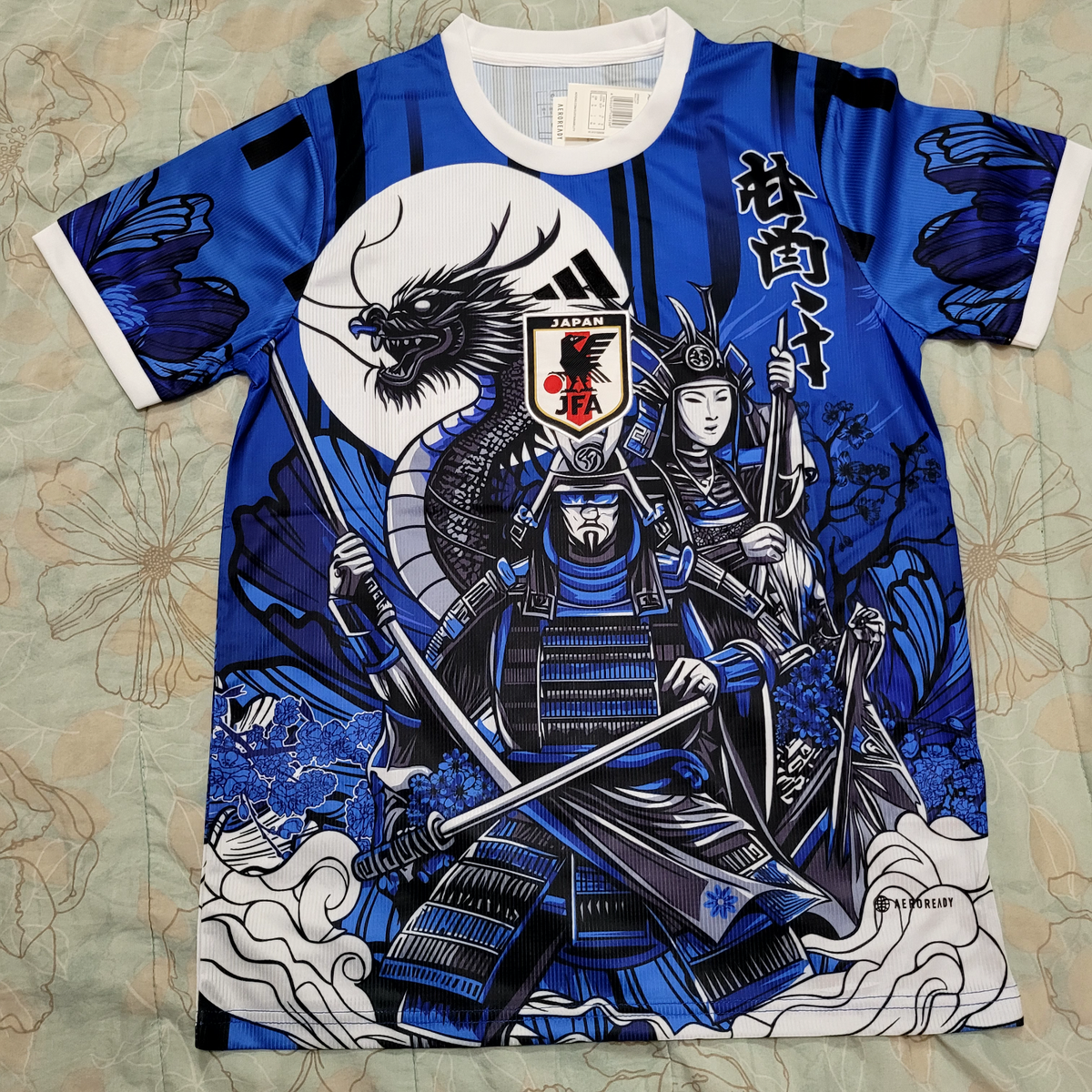Japan Soccer Jersey Special Concept Dragon Samurai Edition S,M,L