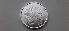 Buffalo Girl - 1 oz 9999 Fine Silver Round