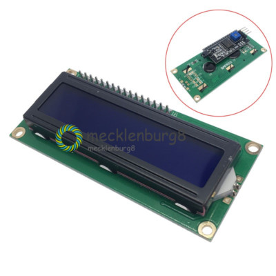 Blue I2C Modul LCD1602 Zeichen Display HD44780 1602LCD Arduino Raspberry Pi