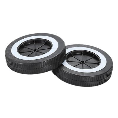 2 Stück Grillräder Teile stabile Handwagen Reifen für Outdoor Camping Essen