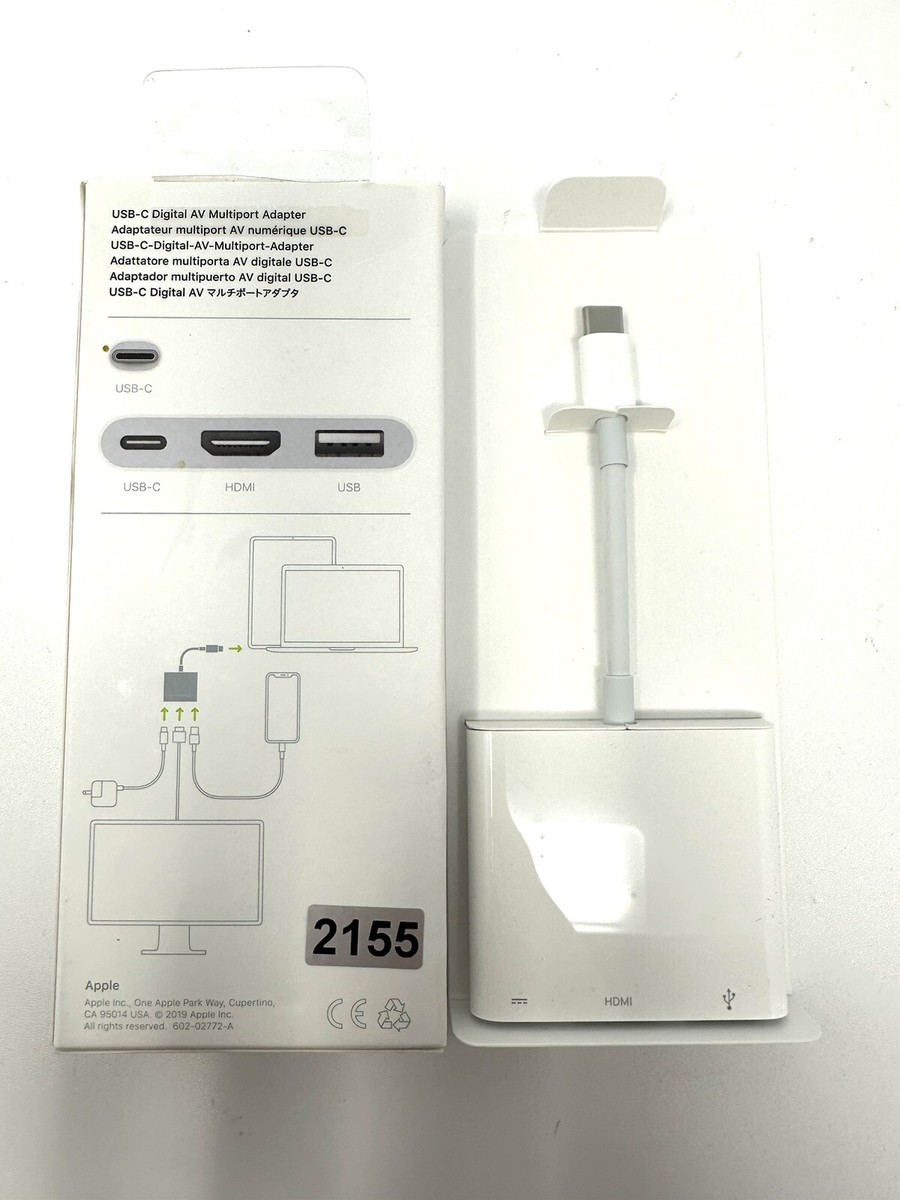 Apple USB-C TO Digital AV Multiport Adapter 888462074940 | eBay