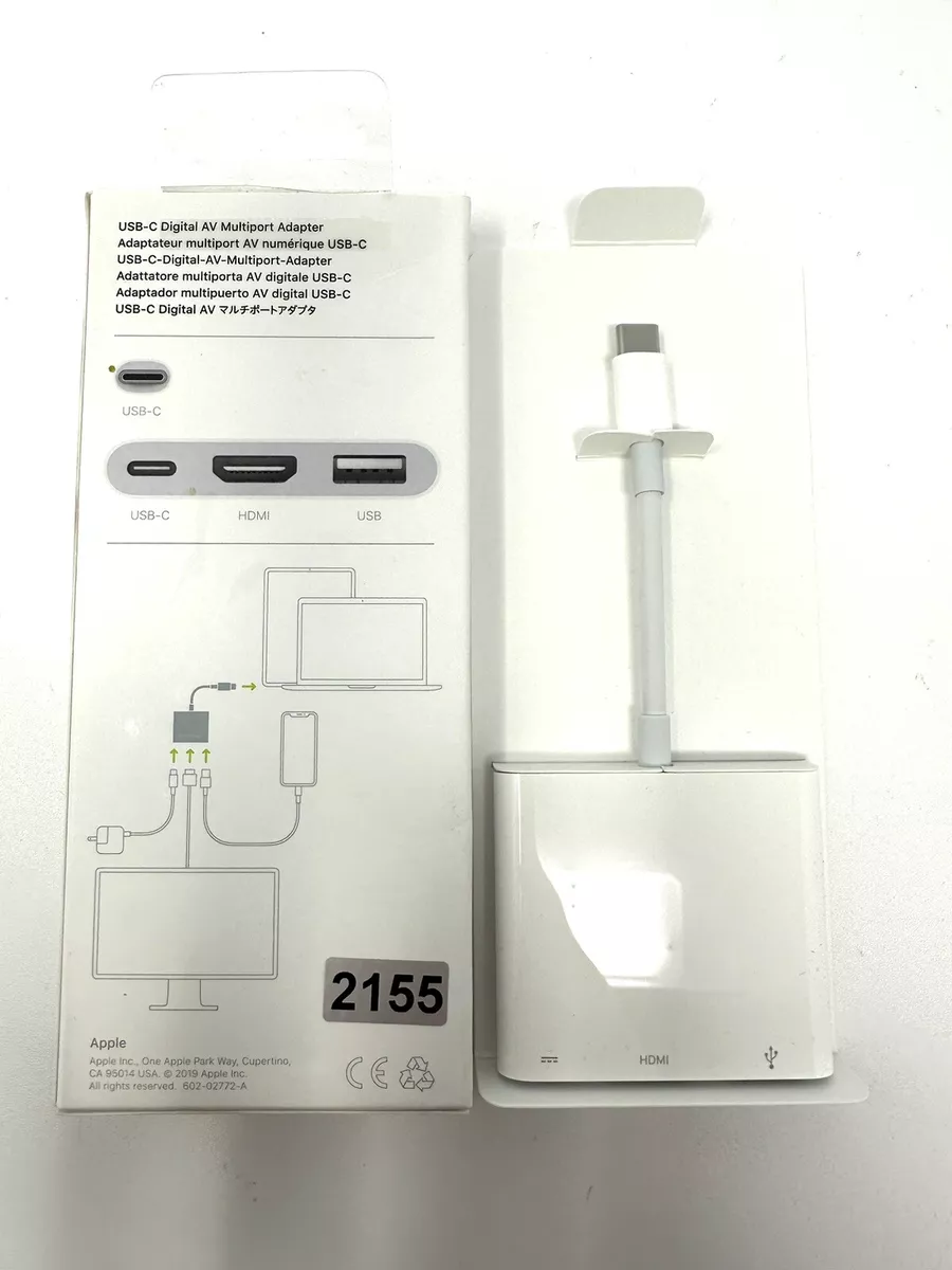 Adaptateur AV numérique multiport USB-C - Apple (CA)