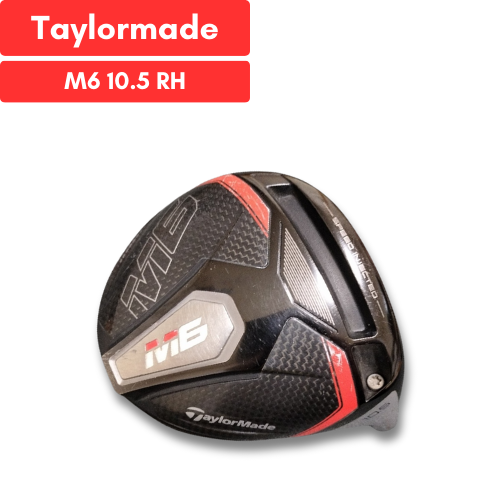 TaylorMade Driver M6 10.5 Driver Head Only Right handed No Cover USED - Picture 1 of 7