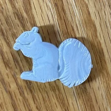 Vintage Cracker Jack Premium Prize Squirrel Eating Animal Toy Miniature Original