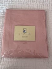 Pottery Barn Kids Pink Sailcloth Panel Drapes Curtains SET Of 2 84 Long - NEW