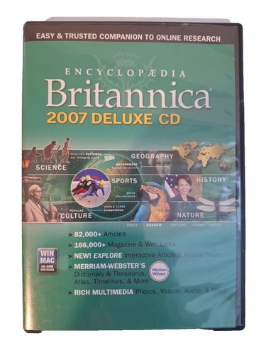 Encyclopedia Britannia Ultimate Reference Suite 2004 DVD | eBay Encyclopedia Britannia Ultimate Reference Suite 2004 DVD | eBay