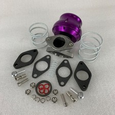 Purple Adjustable Universal 38mm 2 Bolts External Turbo Wastegate T70 Gt35 T4 T3