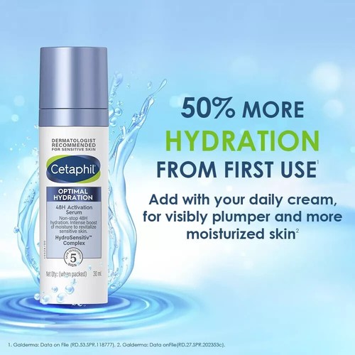 Cetaphil Optimal Hydration Lightweight Serum, 30 ml - Picture 2 of 6