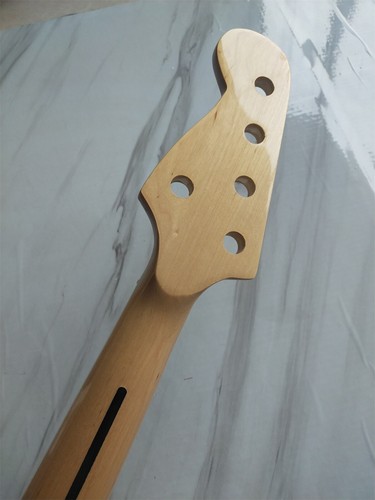 21 Fret 5 String Bass Guitar Neck 34 inch Maple Fretboard block inlay ...