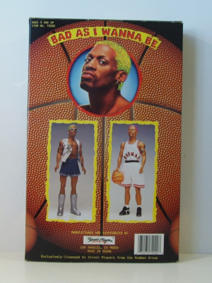 Street Players Dennis Rodman Doll, Bad as I Wanna Be, Limited